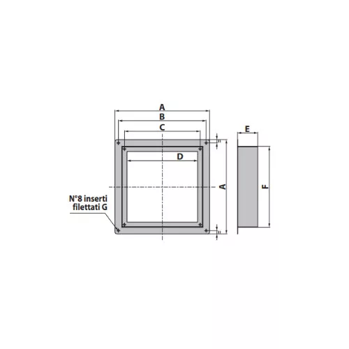 D 40 Spacer element for QCM-QCL-QCS