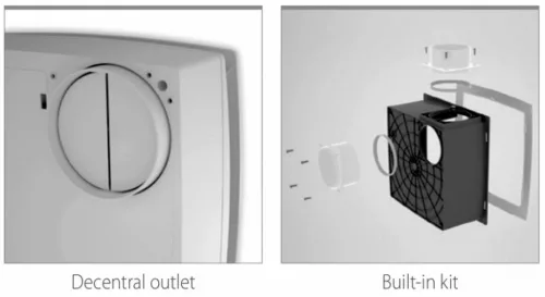 DYPREX Basic Centrifugális ventilátor d=100 mm 29 W 230 m3/h 208 Pa IPX4