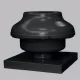 DOME 200 BA Mini roof fan with frame, Max. 794 m³/h, 503 Pa, 110W IPX5, max. +60°C