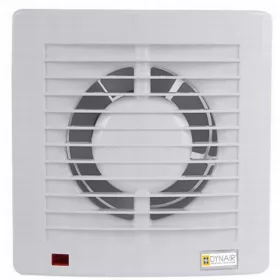   AXY STYLE 100 PRO Base axiál ventilátor pillangószeleppel, d=98, 95m3/h, 14W, 40Pa, LED, ErP