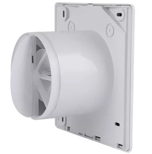 AXY STYLE 100 PRO Base axiál ventilátor pillangószeleppel, d=98, 95m3/h, 14W, 40Pa, LED, ErP