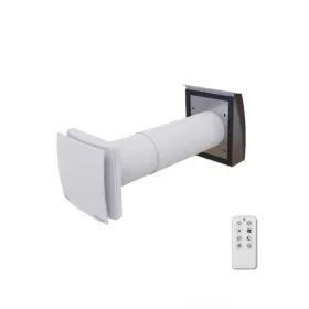  DYREC DUO 100 PLUS RC SILENT Heat Recovery Unit with remote control, 12/30/40 m³/h, d=107 mm