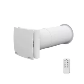   DYREC DUO PLUS 150 RC Heat Recovery Unit, 24-hour operation, timer, intelligent humidity control, remote control, 30/50/70 m³/h, d=158 mm