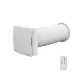 DYREC DUO PLUS 150 RC Heat Recovery Unit, 24-hour operation, timer, intelligent humidity control, remote control, 30/50/70 m³/h, d=158 mm