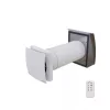 DYREC DUO 150 PLUS RC SILENT Heat Recovery Unit, 24-hour operation, timer, intelligent humidity control, remote control, 30/50/70 m³/h, d=158 mm