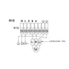 R 15 Single-phase manual electronic speed controller 1.5 A
