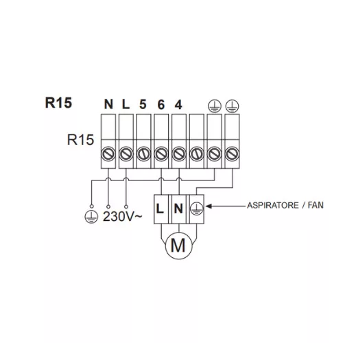 R 15 Single-phase manual electronic speed controller 1.5 A