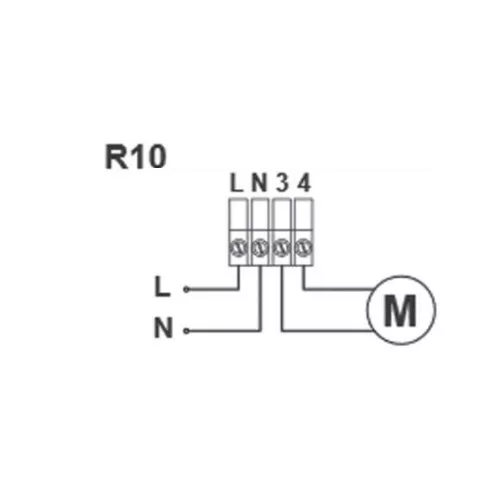 R10 Single-phase manual electronic speed controller 1 A