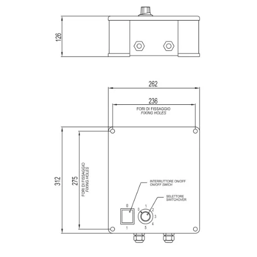 RVM/3 Single-phase transformer manual speed controller 7 A
