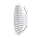 Plastic round grille d=262 mm with mesh, spring mounted (pipe 200/260)