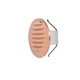 Copper round grille d=240 mm