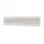 Plastic double grille 453×90 mm white (inner size 430×70)