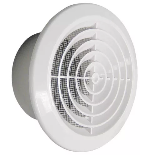 Ceiling-mounted round grille d=100 ABS