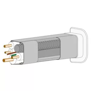 Fali végelzáró idom 65x50 (10db/karton)