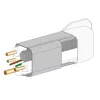Falbacsatlakozó elem 70x55 (10db/karton)