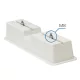 Klímatartó lapos tetőre 120x72 420 mm  (320 kg) 1 pár