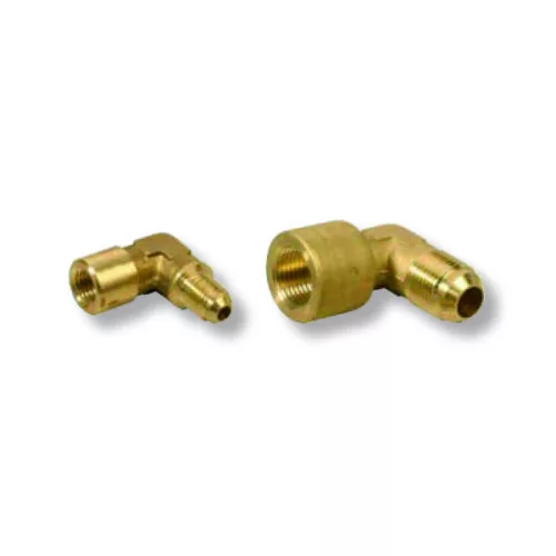 Réz menetes 90° közcsav, KB1/4"  Apu-anya ( 9020-091 )