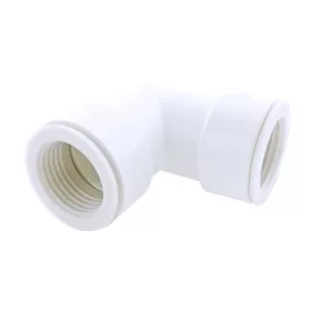   Merev csőhöz 90'-os könyök idom pvc 20mm fehér színű