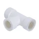 Merev csőhöz T- idom pvc 20mm fehér színű