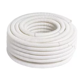 Spirál cső pvc 16 mm fehér színű