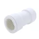 Merev csőhöz toldó idom pvc 25mm fehér színű