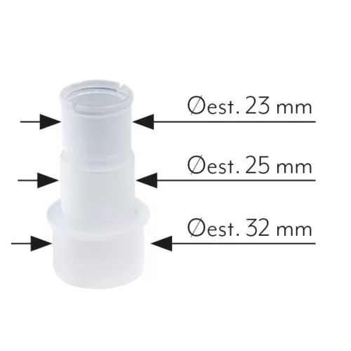 Csőcsatlakozó 20/26/32mm (szűkítő elem)