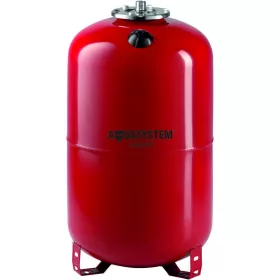   Closed Hydrofor Heating Tank 50 l lábbal Red 564hxd365 mm. 3/4" -VR