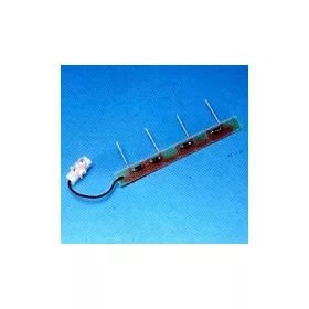 Diódalemez, 4db, falonk,+ 4mm