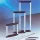 2 modulos keret, Domular, fehér