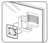 Fan for window 120 + lamp