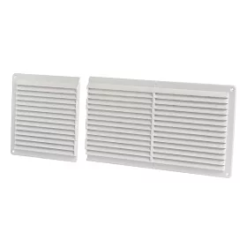 Plastic grille 225×225 mm right-side element (DX)