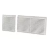 Plastic grille 225×225 mm left-side element (SX)