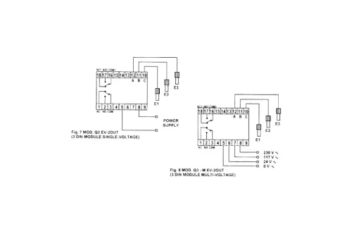 EV 2M Electronic Level Regulator  230V, (without probe)