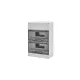 Falonkívüli Kiselosztó 24 (2X12) modulos IP55 GW40007