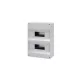 Falonkivüli Kiselosztó 24+2 (2X12) Modulos IP40 GW40030