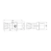 Ipari Lengő Dugvilla 3 P+N+T 16A IP44 GW60006