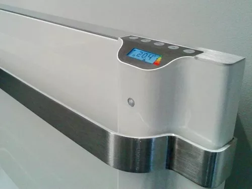 Beltéri fűtőpanel LCD kijelzővel "Klíma", 230V,1000W, IP24, 3 üzemmód + heti programozás