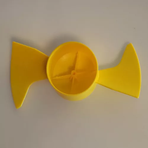 MO-EL sárga műanyag cserelapát (propeller) ventilátoros rovarcsapdákhoz