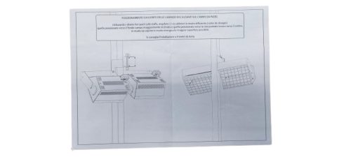 HATHOR DEEP Infra hősugárzóhoz oszlop konzol