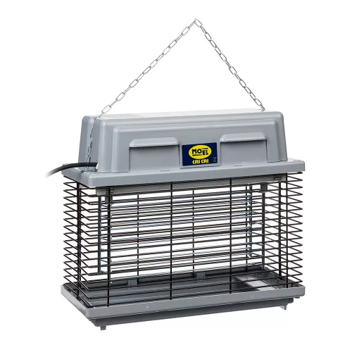 CRI-CRI Insect Trap 2x15W, 320m2, UV-A lamp, grey