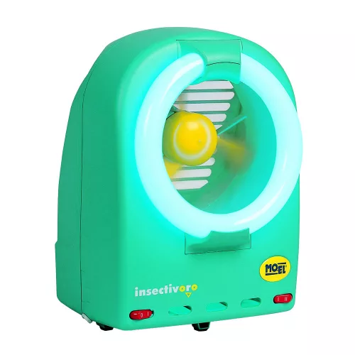 M363G Fan Insect Trap 32W with circular light tube + UVC 9W germicidal, 1000/1200 rpm, grey