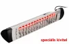 Sharklite Infra rubin hősugárzó 1800W FEKETE színű kapcsolóval és vezetékkel (igény szerint beszerezhető)