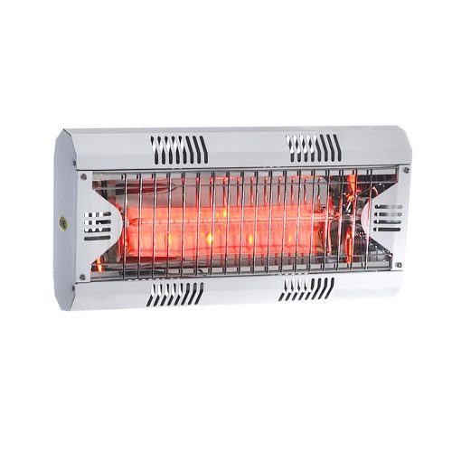 HATHOR LGW Csökkentett Fényerős Infra hősugárzó 1x2000W 9A IP55 (fehér ház)