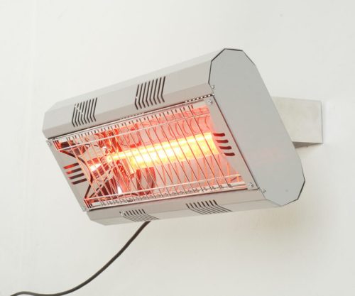 HATHOR LGW Csökkentett Fényerős Infra hősugárzó 1x2000W 9A IP55 (fehér ház)