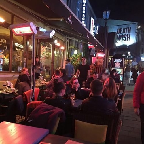 HATHOR LGW Csökkentett Fényerős Infra hősugárzó 1x2000W 9A IP55 (fehér ház)