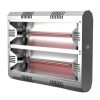 HATHOR Infra hősugárzó 2x2000W 2*9A IP55 (arany)
