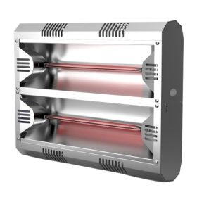 HATHOR Infra hősugárzó 2x2000W 2*9A IP55 (arany)
