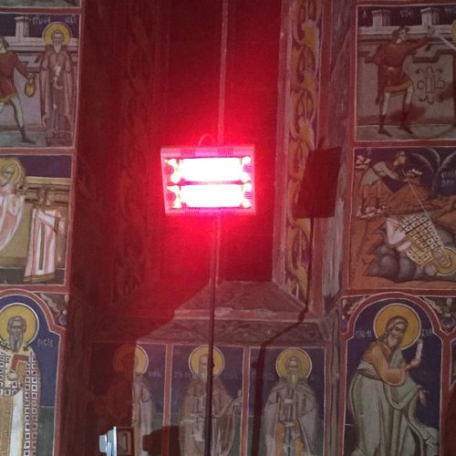 HATHOR Infra hősugárzó 2x2000W 2*9A IP55 (arany)