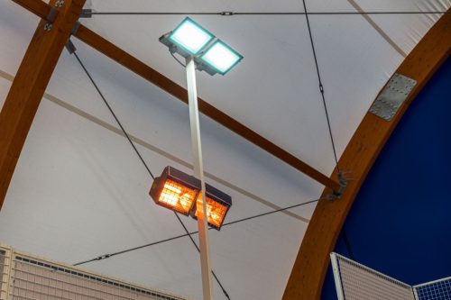 HATHOR DEEP Infra hősugárzó 2x2000W, IP55, 220-240V 50-60Hz (vízszintes)