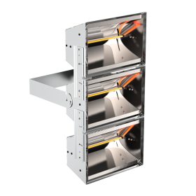   HATHOR DEEP Infra hősugárzó 3x2000W, IP55, 380-415V 50-60Hz (függőleges)